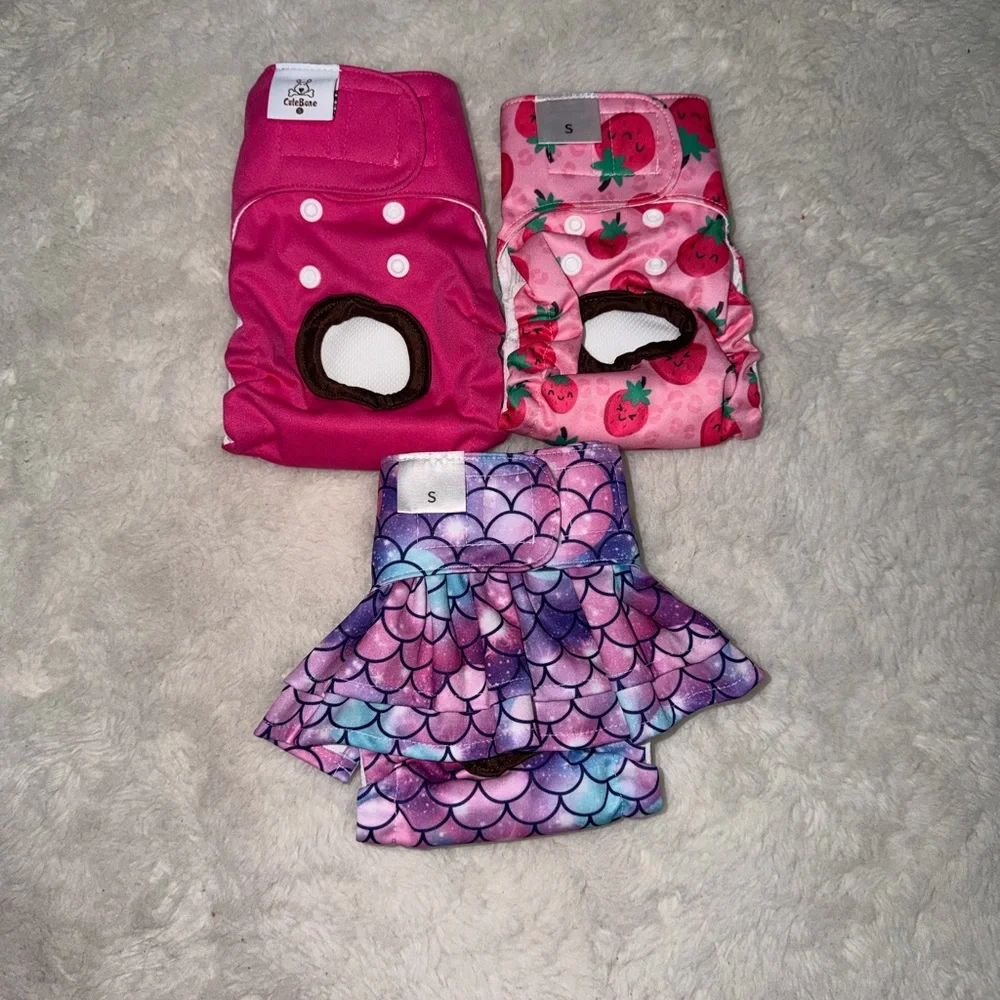 Washable Female Dog Diapers Size Small